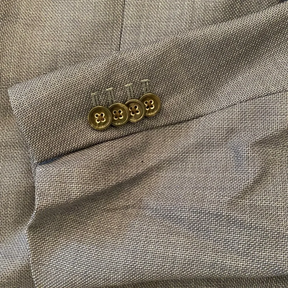 Banana Republic Modern Slim Fit Italian Fabric Blazer Blue Sport Coat 44R